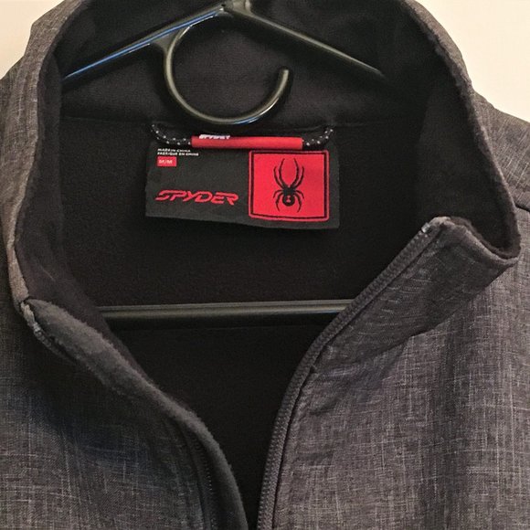 Spyder Gray Men's Jacket - Picture 3 of 4